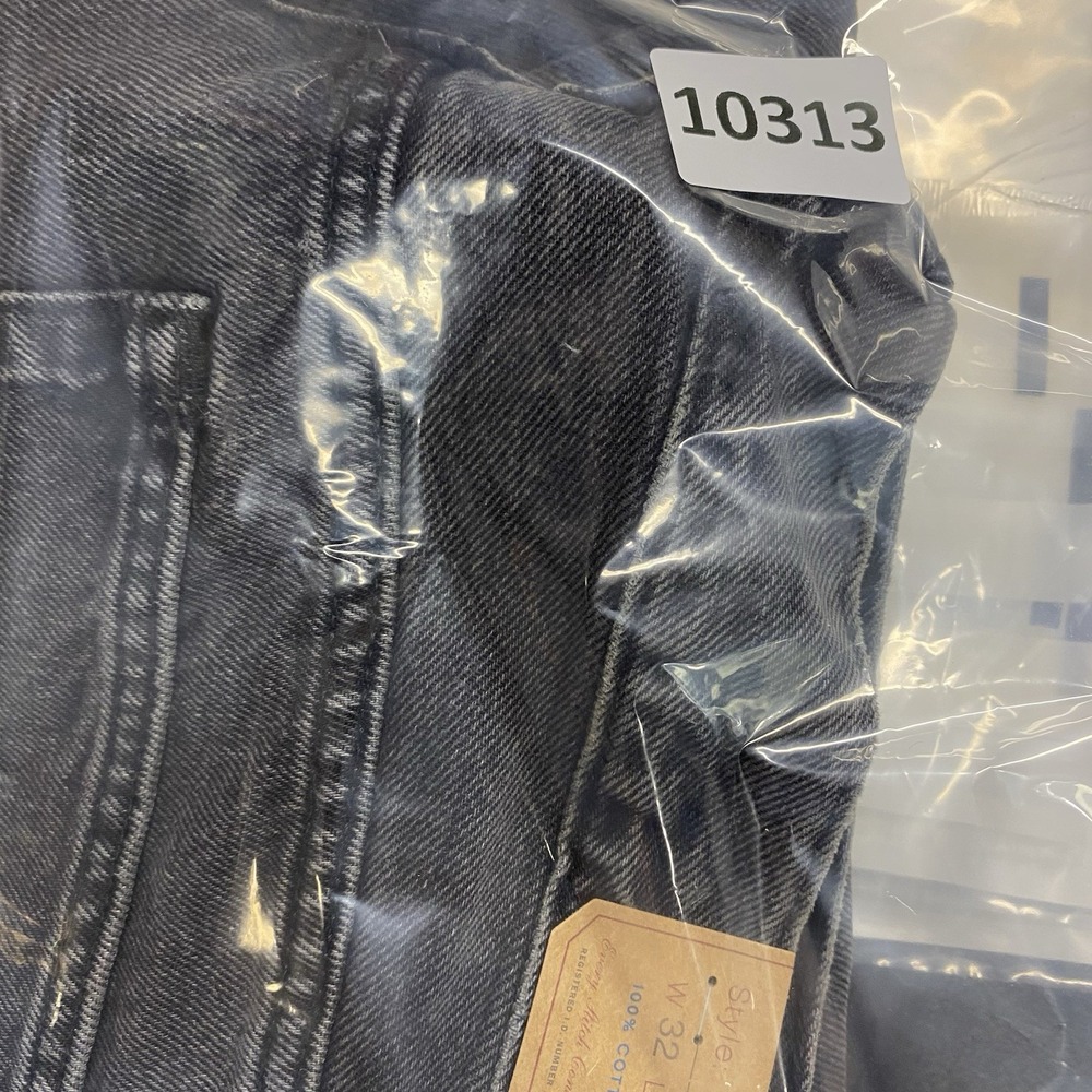 J Crew Jeans Mens 32x34 Black Wash 484 Slim Fit Tapered Leg - Picture 14 of 15